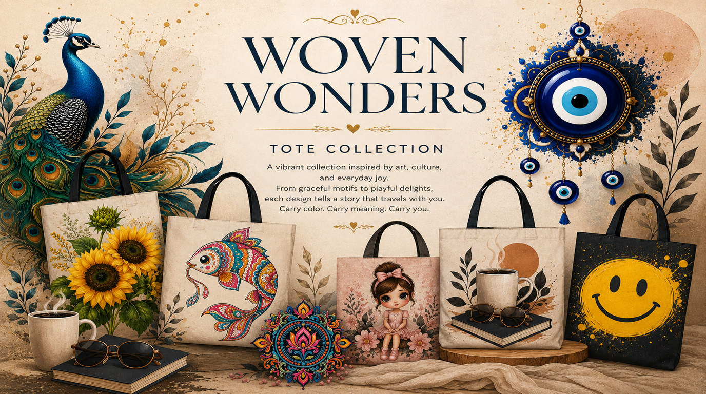 Woven Wonders – Premium Tote Bags