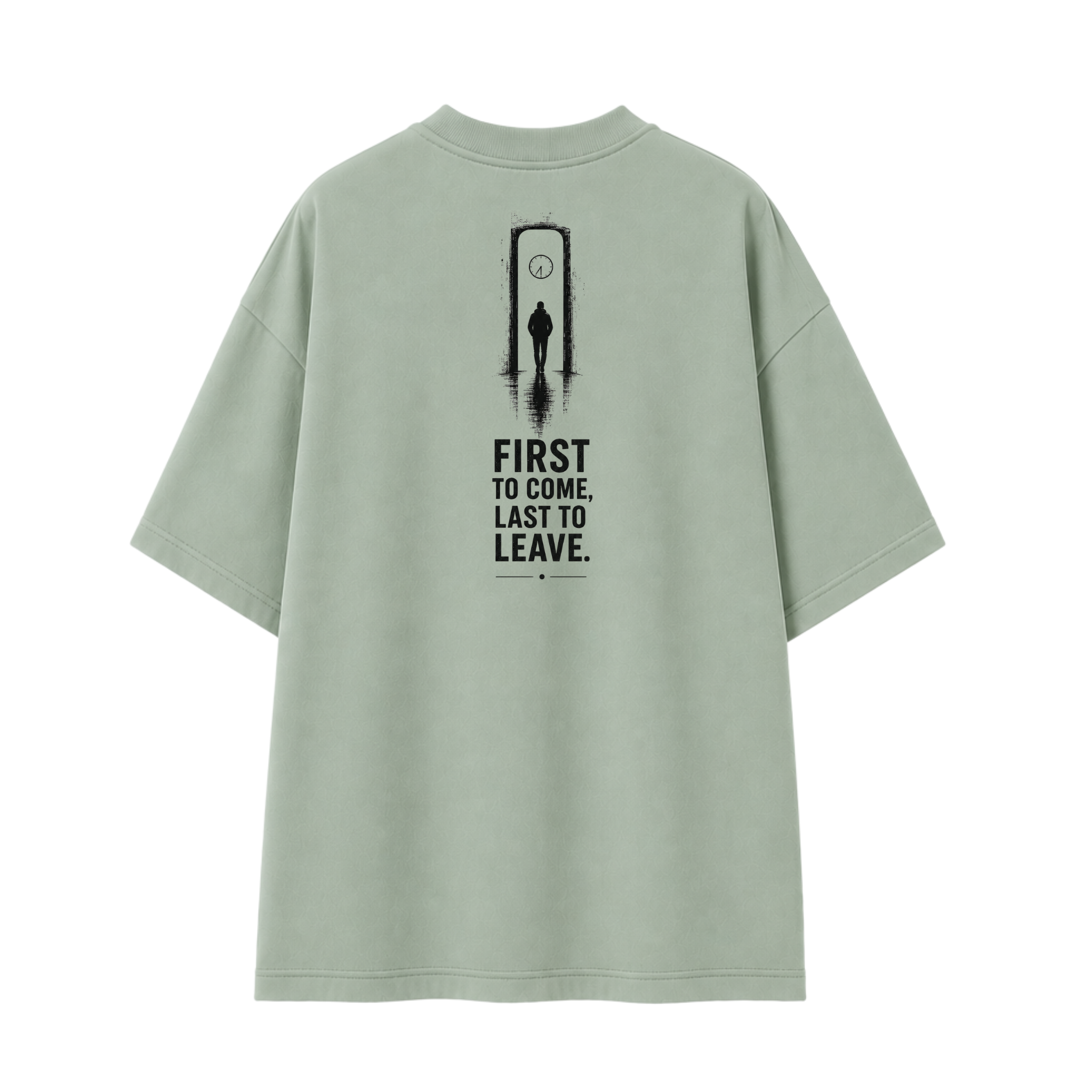 Somokriti Premium Cotton Printed T-Shirt - Final Shift | Oversized Fit, Half Sleeve, Round Neck | Unisex
