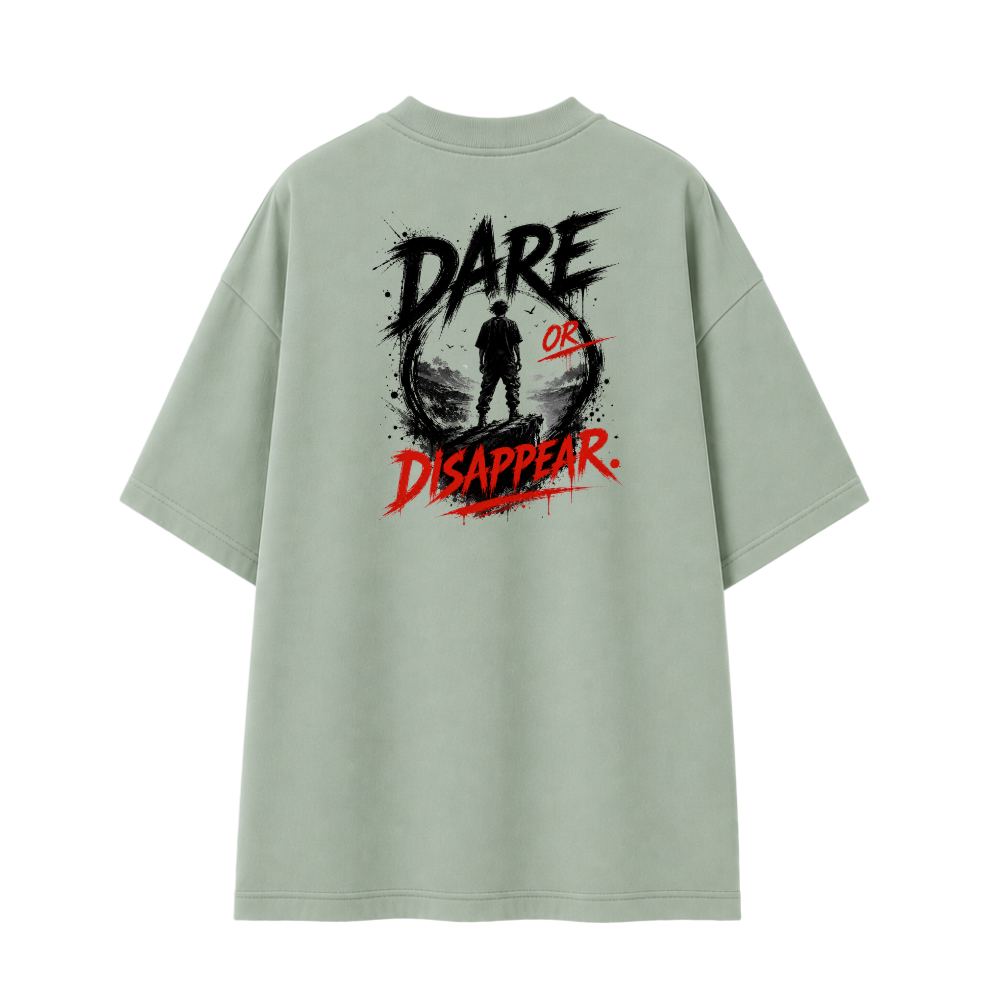 Somokriti Premium Cotton Printed T-Shirt - Courage Unleashed | Oversized Fit, Half Sleeve, Round Neck | Unisex