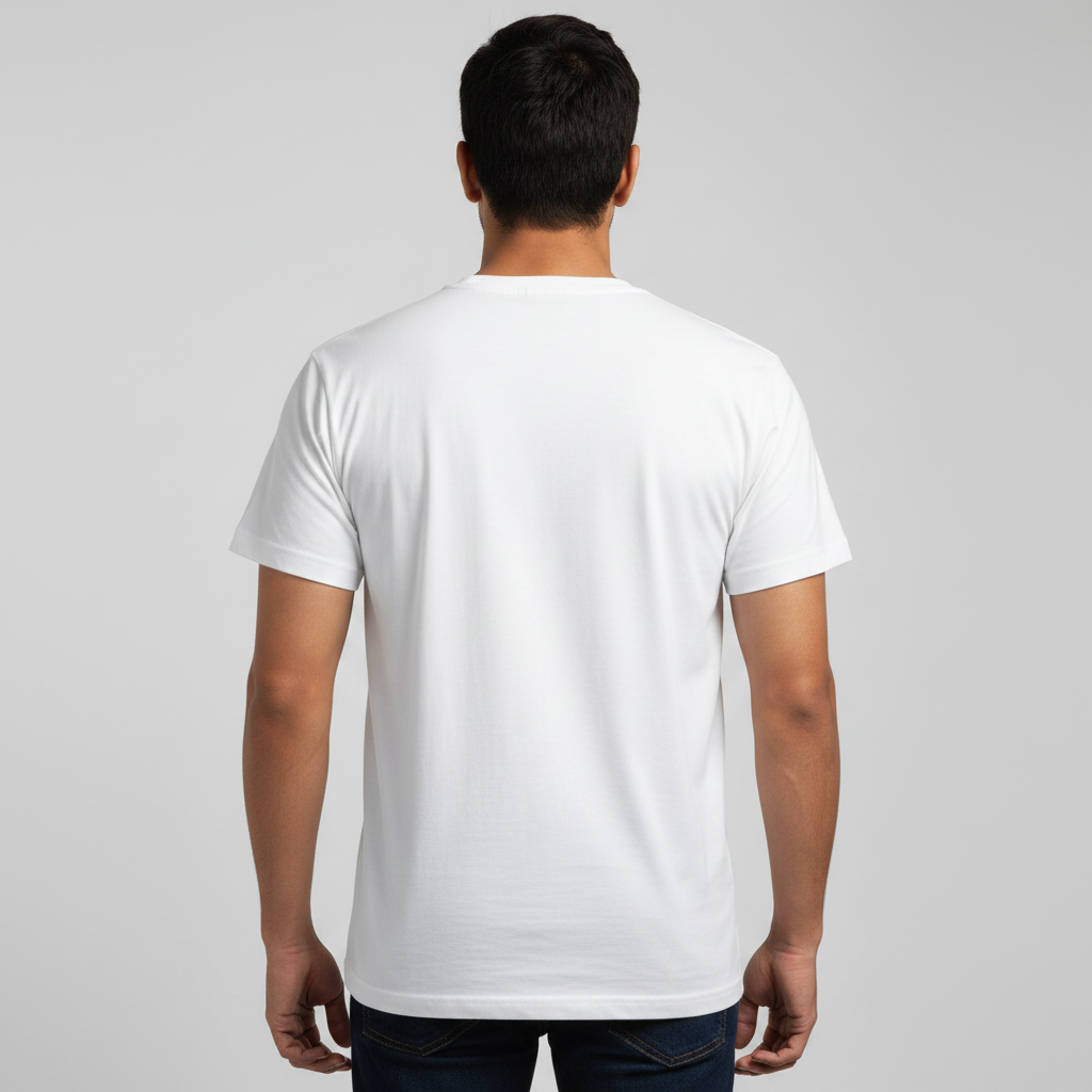 Somokriti Unisex Premium Cotton Printed T-Shirt - The G.O.A.T. | Regular Fit, Half Sleeve, Round Neck