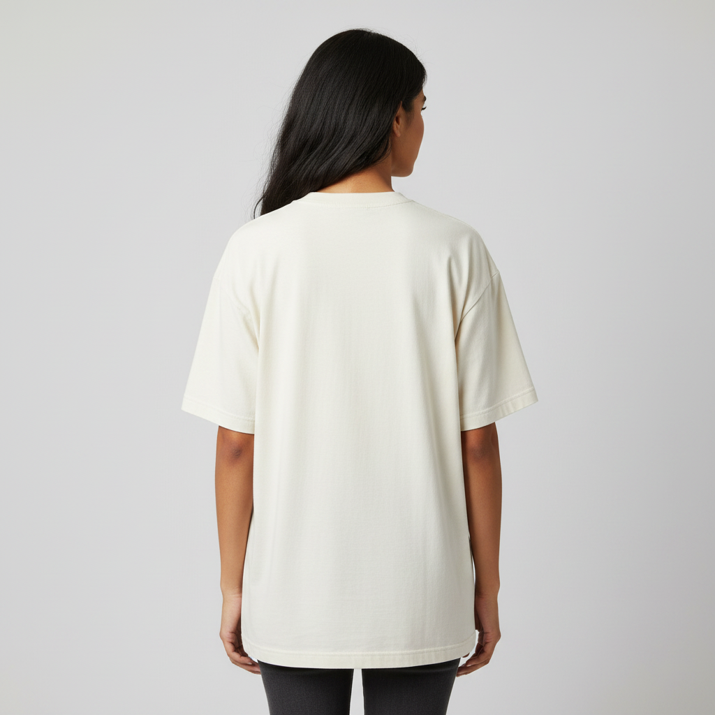 Somokriti Premium Cotton Printed T-Shirt - Digital Vision | Oversized Fit, Half Sleeve, Round Neck | Unisex (Copy)
