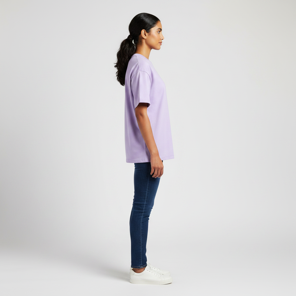 Somokriti Premium Cotton Printed T-Shirt - Tom and Jerry | Oversized Fit, Half Sleeve, Round Neck | Unisex