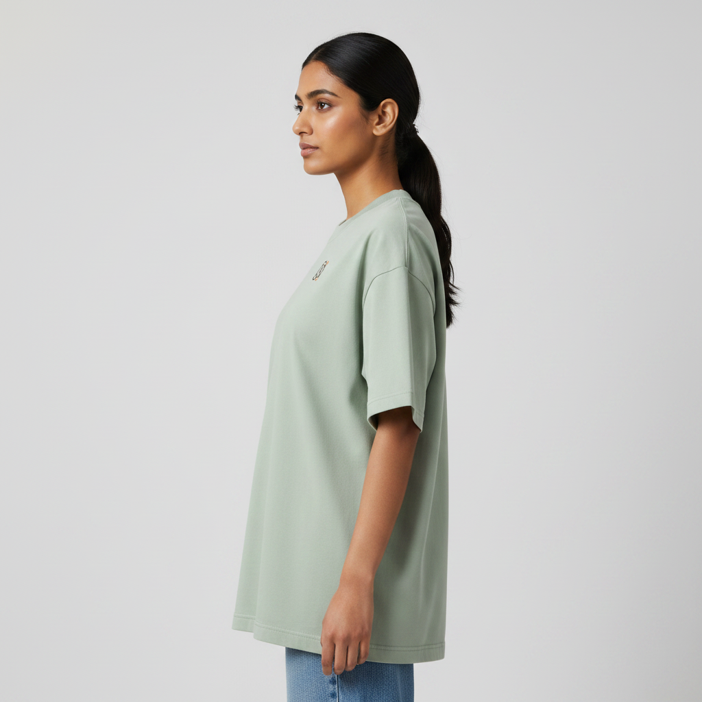Somokriti Premium Cotton Printed T-Shirt - Madagascar Crew | Oversized Fit, Half Sleeve, Round Neck | Unisex