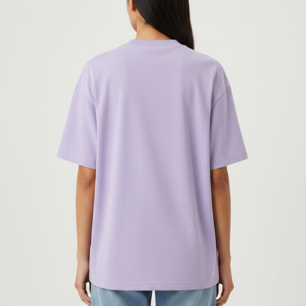 Somokriti Premium Cotton Printed T-Shirt - Silent Focus | Oversized Fit, Half Sleeve, Round Neck | Unisex