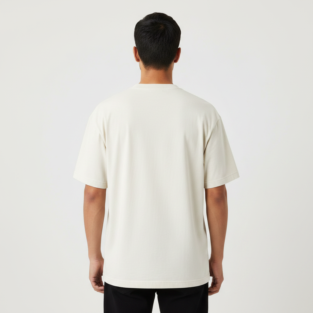 Somokriti Premium Cotton Printed T-Shirt - Heritage Romance | Oversized Fit, Half Sleeve, Round Neck | Unisex