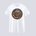 Somokriti Unisex Premium Cotton Printed T-Shirt - The City of Joy | Regular Fit, Half Sleeve, Round Neck