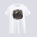 Somokriti Unisex Premium Cotton Printed T-Shirt - The Iron Rebel | Regular Fit, Half Sleeve, Round Neck