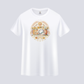 Somokriti Unisex Premium Cotton Printed T-Shirt - The Golden Lens Vintage Camera | Regular Fit, Half Sleeve, Round Neck