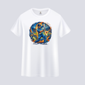 Somokriti Unisex Premium Cotton Printed T-Shirt - The Master Blaster | Regular Fit, Half Sleeve, Round Neck