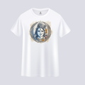 Somokriti Unisex Premium Cotton Printed T-Shirt - The Divine Union | Ardhanarishvara Shiva-Shakti | Regular Fit, Half Sleeve, Round Neck