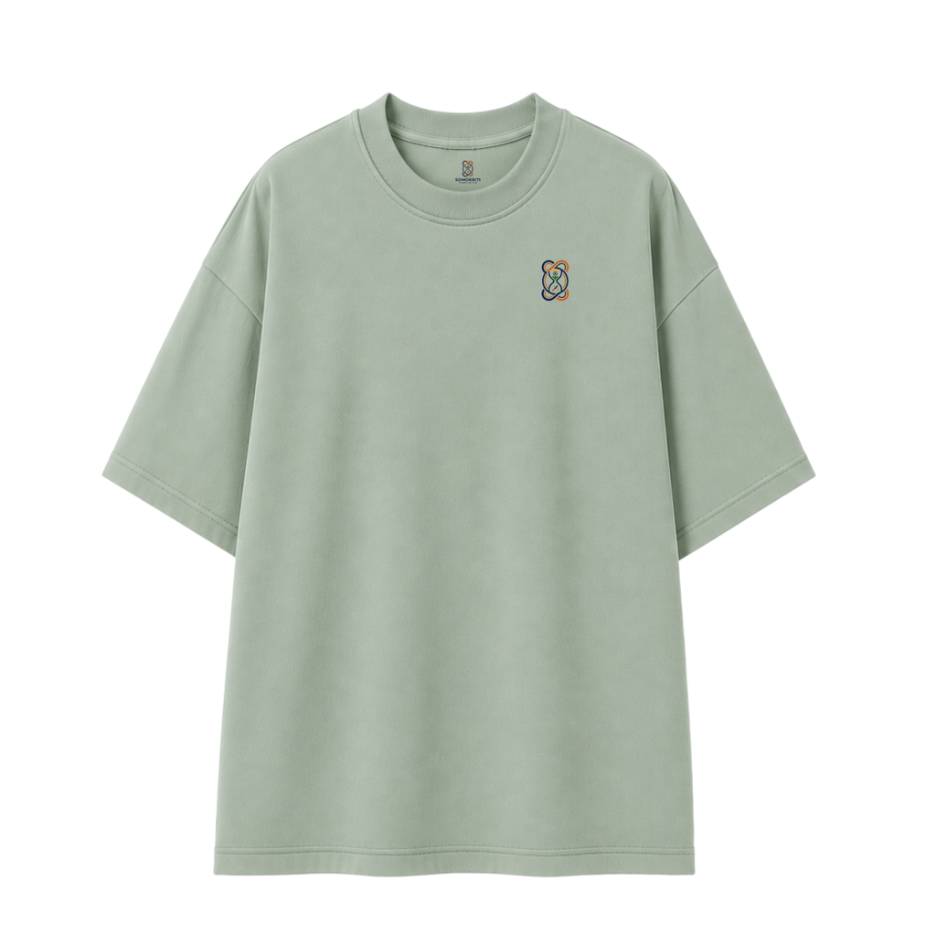 Somokriti Premium Cotton Printed T-Shirt - Madagascar Crew | Oversized Fit, Half Sleeve, Round Neck | Unisex