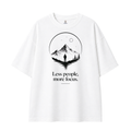 Somokriti Premium Cotton Printed T-Shirt - Silent Focus | Oversized Fit, Half Sleeve, Round Neck | Unisex