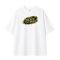 Somokriti Premium Cotton Printed T-Shirt - Choose Peace | Oversized Fit, Half Sleeve, Round Neck | Unisex