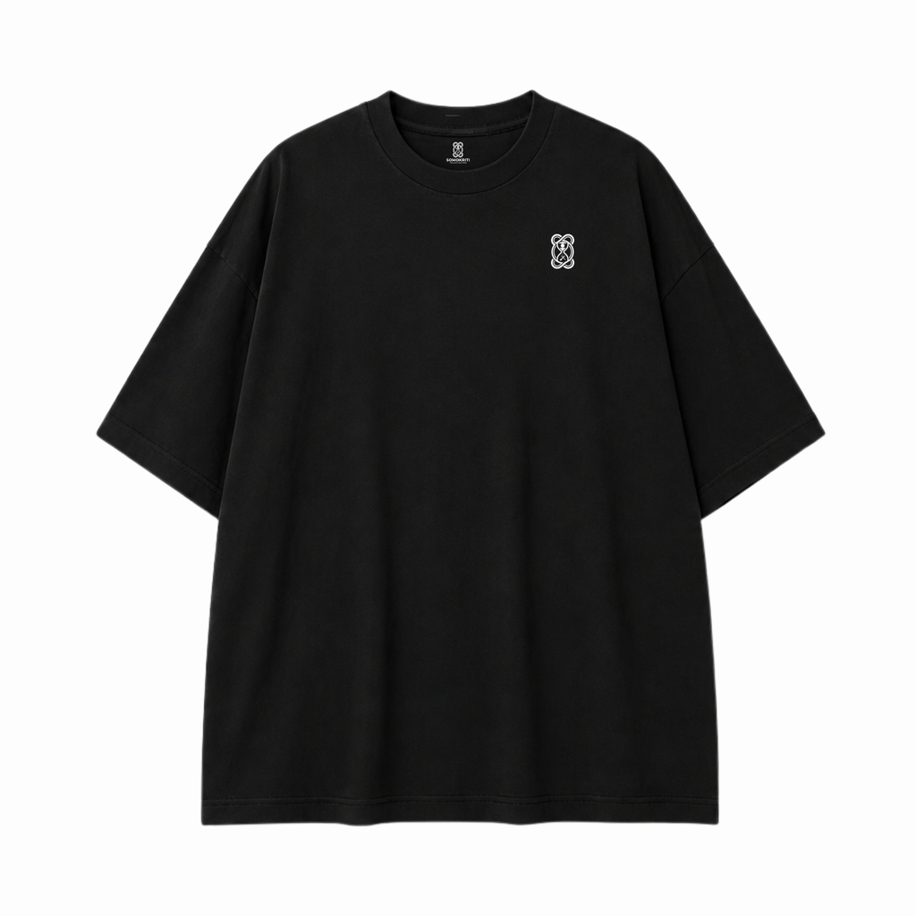 Somokriti Premium Cotton Printed T-Shirt - Nova Guardian | Oversized Fit, Half Sleeve, Round Neck | Unisex
