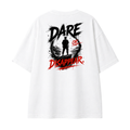 Somokriti Premium Cotton Printed T-Shirt - Courage Unleashed | Oversized Fit, Half Sleeve, Round Neck | Unisex