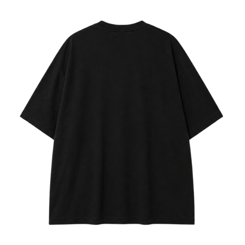Somokriti Premium Cotton Printed T-Shirt - A Lot of Heart | Oversized Fit, Half Sleeve, Round Neck | Girls, Women