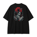 Somokriti Premium Cotton Printed T-Shirt - Neon Maverick | Oversized Fit, Half Sleeve, Round Neck | Unisex