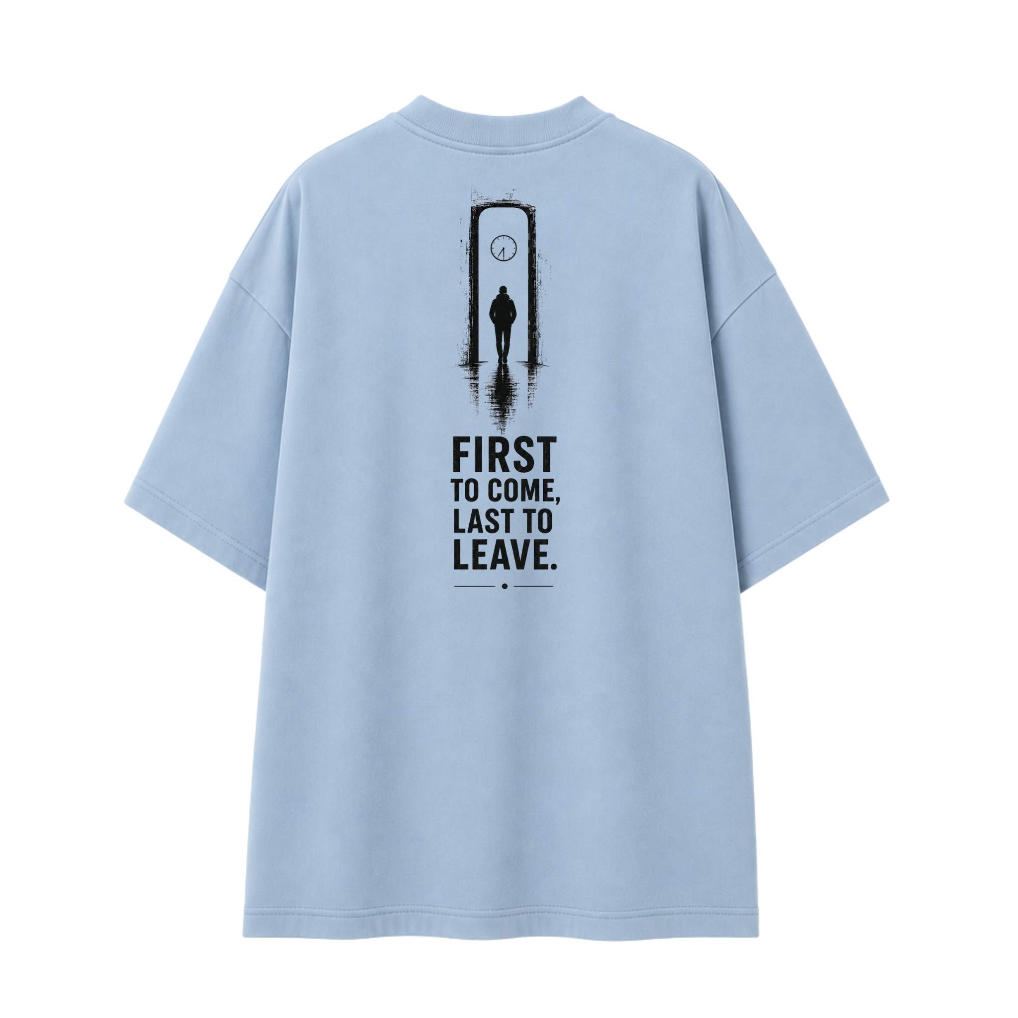 Somokriti Premium Cotton Printed T-Shirt - Final Shift | Oversized Fit, Half Sleeve, Round Neck | Unisex