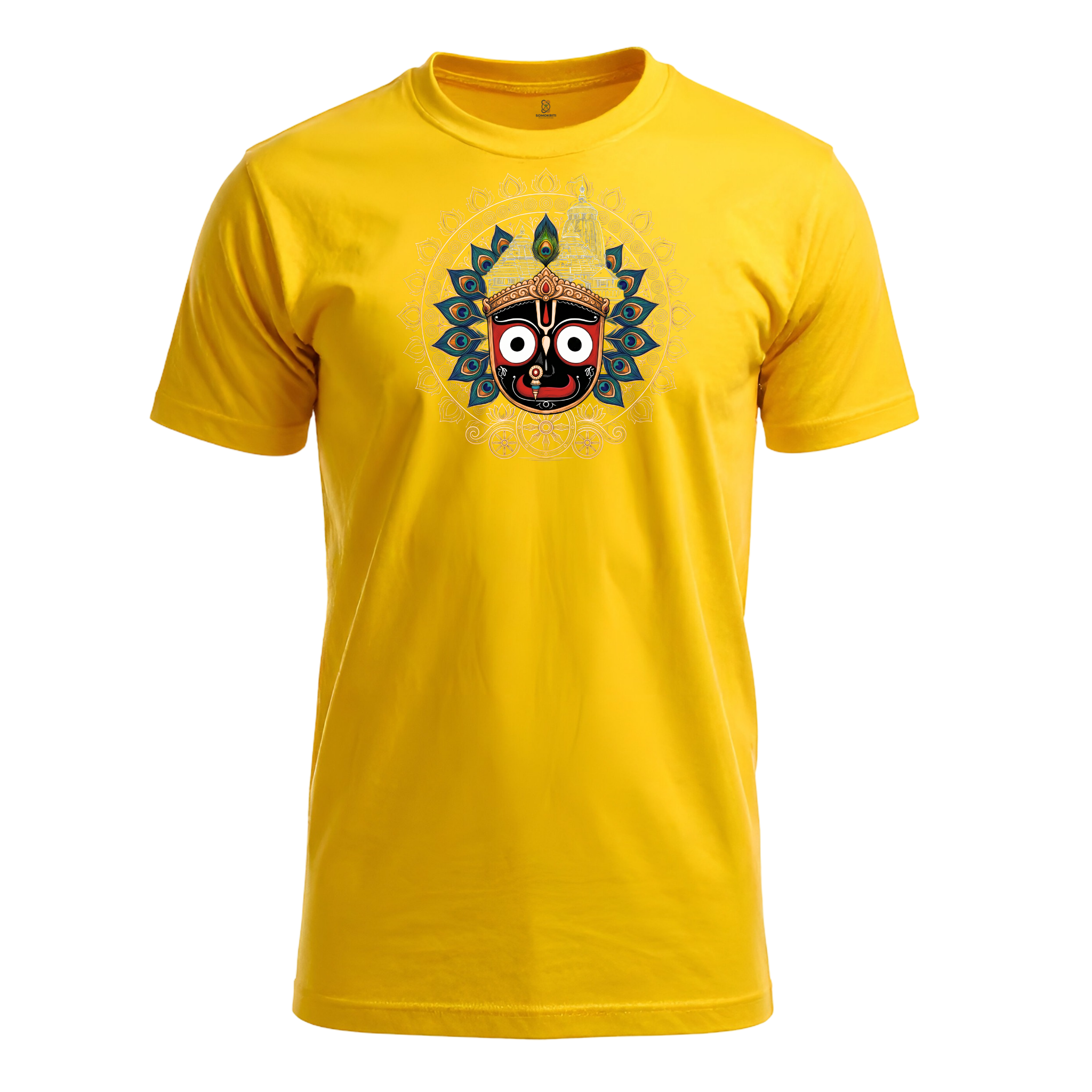 Somokriti Unisex Premium Cotton Printed T-Shirt - The Lord of the Universe | Regular Fit, Half Sleeve, Round Neck