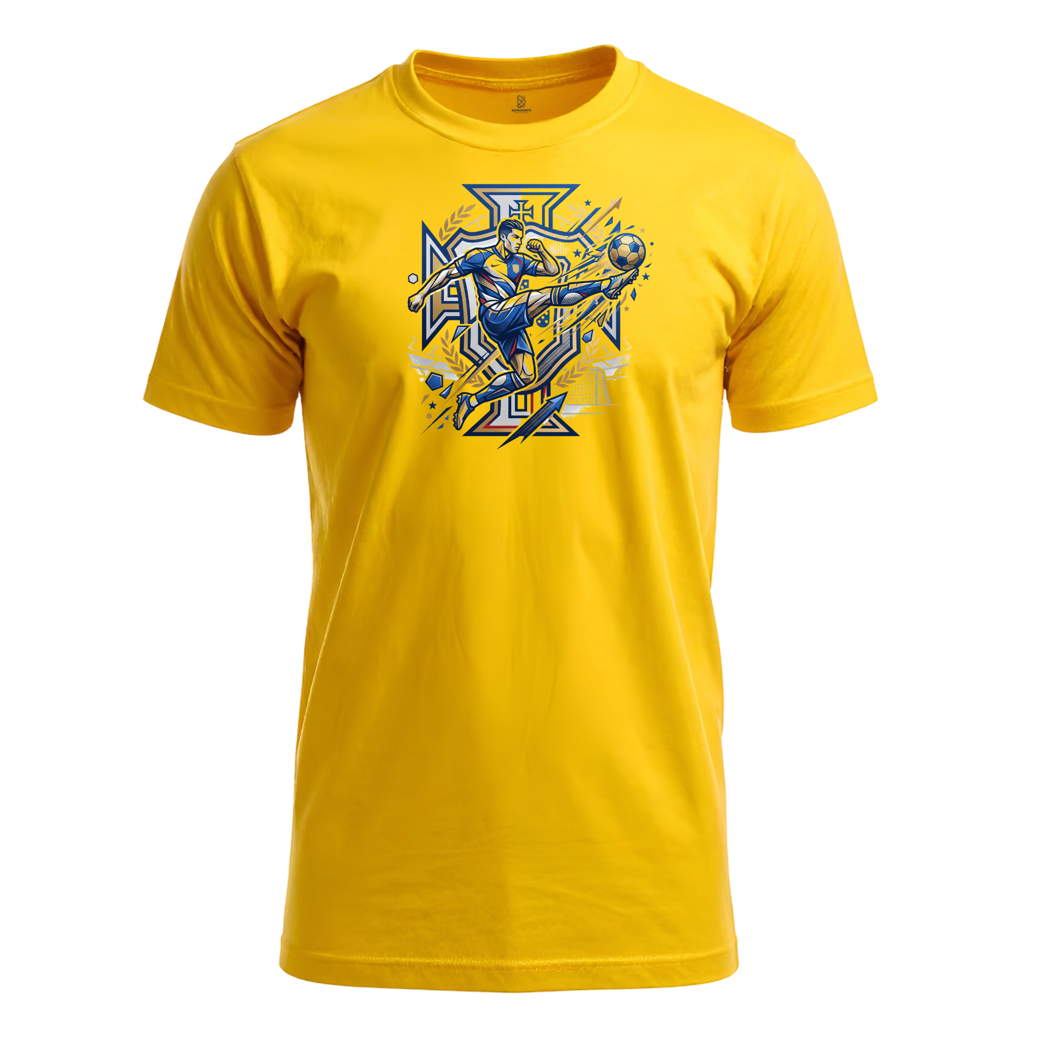 Somokriti Unisex Premium Cotton Printed T-Shirt - The Legacy | Regular Fit, Half Sleeve, Round Neck